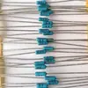 Azul céu 1/4W 0,25W DALE resistor de filme metálico com chumbo de alta precisão para audiófilos multi-especificação
