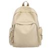 Venta al por mayor transfronteriza se especializa en mochilas escolares para hombres y mujeres, mochilas de estilo coreano para el campus para estudiantes de secundaria y preparatoria, tela de nailon, sencillas y elegantes