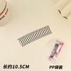 Artefacto para Romper el Cabello Infantil Peine Invisible Hacia Atrás para Cabeza Femenina Peine para Romper el Cabello de Dibujos Animados para Niña Peine para Acabar el Flequillo de Bebé