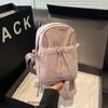 Comercio Exterior Ligero Casual Bolsa Pequeña de Tela para Mujer 2025 Nuevo Diseño de Nicho Bolso de Hombro Cruzado Japonés Bolso para Teléfono Móvil Versátil