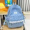 2026 Verão Novo Estilo Coreano Mochila para Alunos do Ensino Fundamental e Médio Mochila Casual Leve Respirável Grande Capacidade Mochila de Duas Alças