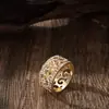 Anéis de Casal Novos Europeus e Americanos Anel de Borboleta Popular do Aliexpress Anel Simples de Zircônia Microcravejado Joias Desejo