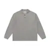 Sudadera para hombre, nueva colección otoño 2026, estilo americano de peso pesado, color liso, streetwear, diseño estructurado, jersey casual versátil