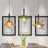 [Transfronteiriço] Luminária Pendente para Mesa de Jantar, Luminária Linear Estilo Francês Cor de Noz para Cabeceira, Luminária Pendente para Sala de Jantar Amiga dos Olhos, Estilo Retrô de Alta Qualidade