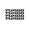Adesivo Turbo Carro Turboalimentado Etiqueta Esportiva Traseira Adesivo de Modificação para Maçaneta Cubo da Roda Adesivo de Corpo Refletivo à Prova d'Água