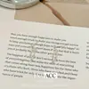 Pendientes Únicos de Personalidad con Clip de Papel en Forma de Estrella para Mujer, Estilo Nuevo Caliente de Nicho 2025, Pendientes de Alta Gama, Modernos y Versátiles