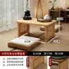 Mesa Lateral Pequena para Janela para Uso Doméstico, Mesa de Chá Tatami, Mesa de Chão Dobrável Tendência sem Madeira Sólida, Mesa Baixa Japonesa Estilo Zen para Sentar