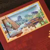 Cuaderno de Escultura de Papel Hueco 3D de Fujian, Libreta de Sellos de Atracciones Turísticas de la Ciudad, Cuaderno Cultural y Creativo