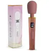 Directo del fabricante: Pantalla digital LCD, AV, veta de madera, varilla de masaje vibratoria, vibrador de juego previo femenino, producto para adultos