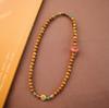 Pulsera de Múltiples Círculos Cook Cook con Jade Hetian Nanhong Pulsera de Doble Círculo Zakiram Estilo Chino Nuevo Obligatorio Estilo Nacional Mano
