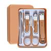 Conjunto de cortadores de unha domésticos cor nórdica conjunto de 4 peças cortadores de unha conjunto de 6 peças cortadores de unha anti-respingo conjunto de ferramentas para nail art