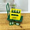 Simulación a microescala Macao Taiwán carrito de cerveza traje casa de muñecas escena DIY accesorios de fotografía tienda de juguetes