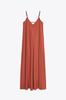 Al por mayor de comercio exterior estilo europeo y americano transfronterizo para mujer nuevo en AliExpress ZRA en stock vestido largo de tirantes de cuadros