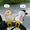 Adornos Creativos Lindos LUELUE Ventosa Mascota Linda Bicicleta Bicicleta Eléctrica Motocicleta Correas Creativas Personalizadas
