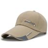 Buen Sombrero de Lona con Visera Larga para Hombre, Gorra con Visera, Sombrero de Pesca Moderno para Primavera y Otoño, para Todo el Año, Casual, Parasol