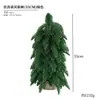 Nuevos Adornos para Árbol de Navidad de Escritorio Decoración de Atmósfera Festiva Simulada Árbol de Navidad Mini En Stock Venta al por Mayor