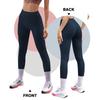 Leggings ajustados deportivos Código Europeo Transfronterizo para Mujer Leggings de Yoga Ropa Exterior Pantalones de Yoga de Cintura Alta Europeos y Americanos en stock