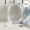 Zhang Jie Oito-Flor Pingente de Pelúcia Bolsa de Armazenamento Bolsa à Prova de Poeira Conjunto de Pingentes para Exibição de Bonecas Bolsa de Boneca 15cm Transparente