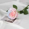 Flor Artificial Rosa Búlgara, Haste Única de Flor de Seda, Decoração de Casamento, Decoração Transfronteiriça, Em Estoque para Atacado