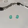 Novo produto popular: Zircônia lapidada em gelo 6mm, pedra solta super brilhante com revestimento de alto brilho, joias DIY brincos atacado
