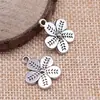 19x16mm 1.6g Multicolor Zakka Retro Accesorios DIY Colgante de Flor de Doble Cara