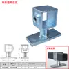 Conector Galvanizado para Tubo Cuadrado 40*40mm 25*25 Sujetador de Encaje sin Soldadura Junta Conector para Barandilla de Acero Cuadrado