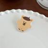Broche Novo INS Bonito Desenho Animado Pin Acrílico Atacado Emblema Pingente Pequena Barraca de Jóias