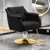 Silla de Barbería, Silla Especial para Cortar el Cabello de Celebridades de Internet para Salón de Belleza, Lujo Accesible, Simple, Asiento Elevable para Teñido y Permanente, Taburete de Peluquería