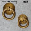 Yunchang Hardware Manija China de Cobre para Cajón Tirador Anillo de Latón Anillo de Tirar para Puerta de Mueble Retro Agujero Único