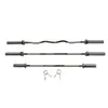 Conjunto de Barra com Pesos Barra com Alavanca 1,2m Barra Reta 1,5m 1,8m 2,2m Barra Curva Barra Olímpica Equipamento de Fitness Pesos Universais para Halteres