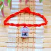 Pulsera de Éxito para el Examen de Admisión Universitaria del Año del Caballo 2026 para Estudiantes, Pulsera Roja de Buena Suerte para el Examen de Admisión a la Escuela Secundaria