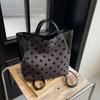 Mochila de Lona Transfronteriza para Mujer 2026 Estilo Nuevo Gama Alta Estilo Perezoso Bolso de Hombro Cruzado Bolso Tote de Gran Capacidad