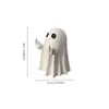Novo Dedo do Meio Transfronteiriço da Amazon Fantasma Fofo Halloween Dedo do Meio Fantasma do Amor Ornamento