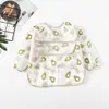 Paraguas niños impermeable babero manga larga mameluco impermeable bebé tafetán de poliéster para bebé ropa de comedor impermeable al por mayor