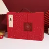Caja de regalo de inauguración de casa cumpleaños boda compañero caja vacía de dama de honor caja de dulces avanzada caja dura no cuesta mano no necesita doblar
