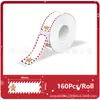 Pegatinas térmicas mini de vacaciones, aptas para impresoras D30/D35/P15, son autoadhesivas, papel térmico de etiquetas de colores para Navidad