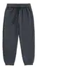 Calças Jogger de Lã Dupla Face Outono e Inverno para Homens, Calças de Moletom Largas, Quentes, Punhos nas Pernas, Calças Longas Casuais, Calças Esportivas Masculinas