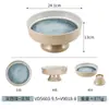 Série Mar Estelar Louça de Melamina Panela Quente Churrasco Restaurante Buffet Tigelas e Pratos Criativos de Imitação de Porcelana Prato para Molho Conjunto de Louças