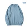 Moletom Masculino Peso Pesado Estilo Japonês Cor Pura 350g Marca da Moda Masculina Solto Algodão Gola Redonda Ombros Caídos Espessado Casual Masculino Manga Longa