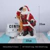 Venda imperdível de bonecos de Papai Noel, enfeites de chapéu de Natal, decorações de Natal, arranjo de atmosfera de resina para presente