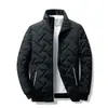 2026 Nueva Chaqueta para Hombre Otoño e Invierno Abrigo de Algodón Estilo Coreano Moderna Corta Cuello Alto Ligera Chaqueta de Algodón Sitio Independiente de Amazon