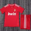 Directo de Fábrica Set Retro Infantil Conjunto de Chándal de Entrenamiento Real Madrid Barcelona Uniforme de Fútbol Transfronterizo Ropa Deportiva Múltiples Estilos Disponibles