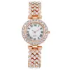 Duoduo Transfronteiriço Shein Conjunto Popular de Luxo Pulseira Relógio com Diamantes para Mulheres Caixa de Presente de Cinco Peças Relógio de Quartzo
