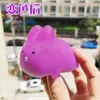 Nuevo cambio de luz conejo pellizco música descompresión conejo nuevo exótico lindo mascota conejo de jade conejo que cambia de color fábrica al por mayor