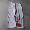 Pantalones de Chándal de Nuevo Estilo Transfronterizos Subcultura Comercio Exterior High Street Casual Hip-Hop Pantalones Largos