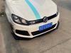 Modificação do pequeno spoiler envolvente do Golf 6R lábio frontal do Golf 6R pá frontal modificação especial do pequeno spoiler envolvente Golf