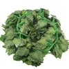 Venta al por mayor del fabricante Hiedra Artificial Ratán Planta Trepadora Hiedra Falsa Hojas de Árbol Falsas Planta de Hoja Verde Enredadera Falsa Decoración de Planta Verde Falsa