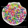 6mm Color Mixto Colorido No Poroso Efecto Borrador Perla Artificial Caramelo Perlas Sólidas Relleno de Juguete Cosmético