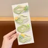 Pasador de Color Dopamina para Mujer, Pasador para Flequillo Lateral, Pinza de Pato Corazón de Chica Dulce, Pinza Lateral Linda Todo Combinación, Tocado