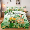 Conjunto de Cama Três Peças Shein Temu St. Conjunto de Cama Decorativo de Três Peças do Patrick Pode Ser Emitido Jit